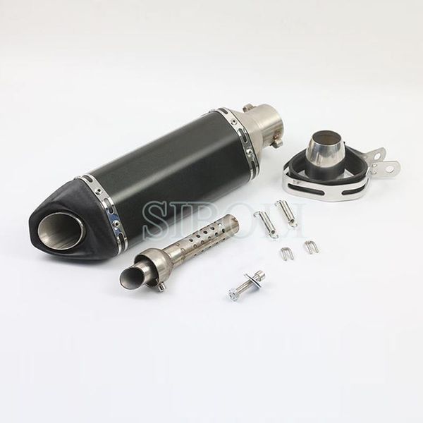 motorcycle exhaust system universal 51mm modified scooter sand pit dirt atv motorbike pipe with db killer ak005
motorcycle exhaust system universal 51mm modified scooter sand pit dirt atv motorbike pipe with db killer ak005