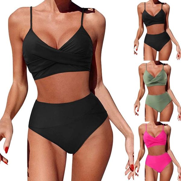 women's swimwear women swimsuit set leopard print bikini push up bathing high waist summer beach dress, White;black
women's swimwear women swimsuit set leopard print bikini push up bathing high waist summer beach dress, White;black