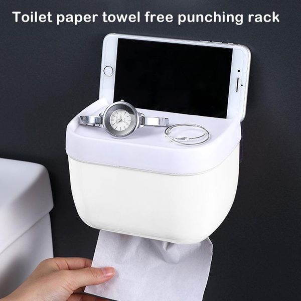 toilet paper holders punch-holder box home tissue storage shelves waterproof phone rack bathroom accessories
toilet paper holders punch-holder box home tissue storage shelves waterproof phone rack bathroom accessories