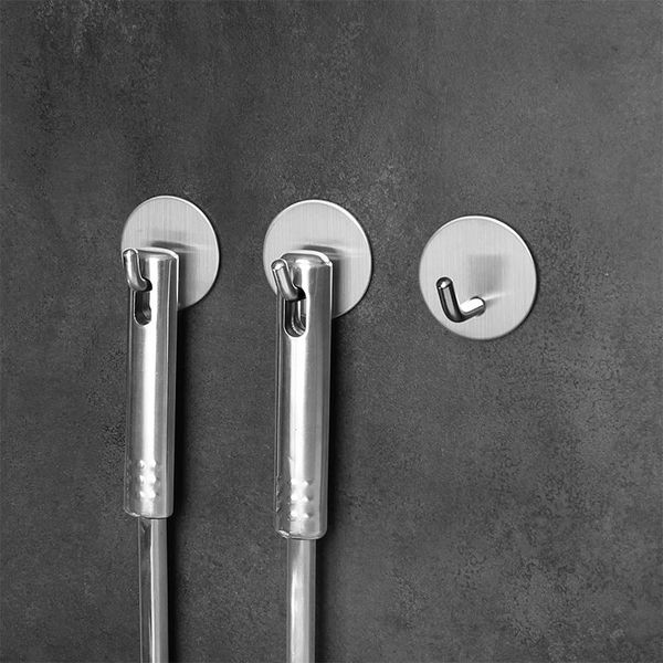 hooks & rails stainless steel wall mounted strong self-adhesive storage holder living room bathroom key clothes hanger supplies
hooks & rails stainless steel wall mounted strong self-adhesive storage holder living room bathroom key clothes hanger supplies