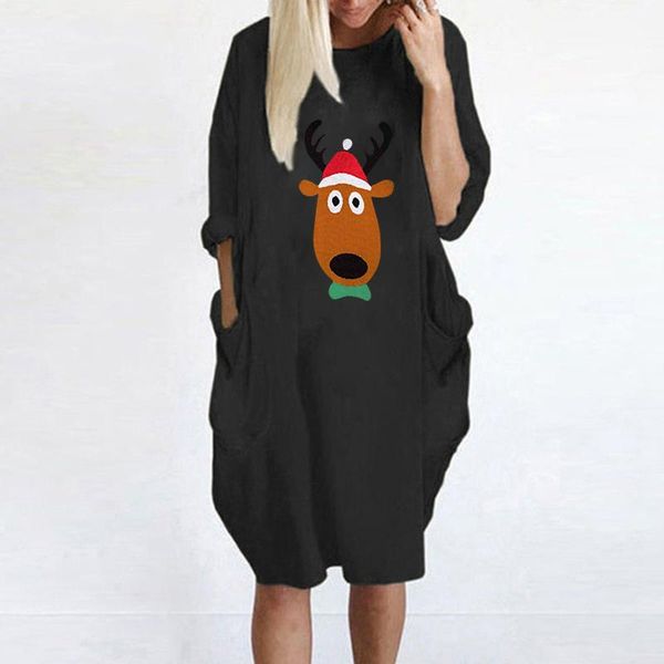 casual dresses hoodie sweatshirt dress women 2021 fashion autumn winter round neck bag hip print pullover loose ladies, Black;gray
casual dresses hoodie sweatshirt dress women 2021 fashion autumn winter round neck bag hip print pullover loose ladies, Black;gray
