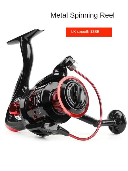 fishing reel balck red metal 13 bearing sea rod wheel super toughness spinning tackle baitcasting reels
fishing reel balck red metal 13 bearing sea rod wheel super toughness spinning tackle baitcasting reels