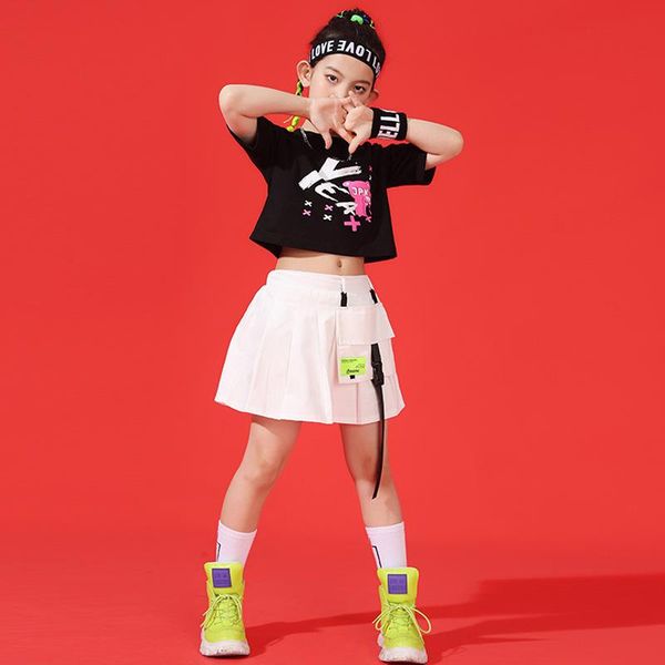 clothing sets children hip-hop dance clothes girl national standard girls summer set 2pcs leeter + skirts 2 colors available, White
clothing sets children hip-hop dance clothes girl national standard girls summer set 2pcs leeter + skirts 2 colors available, White