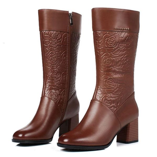 boots gykaeo vintage pu leather high heels mid calf women woman zip floral plush warm shoes ladies botas mujer chaussures femme o95w, Black
boots gykaeo vintage pu leather high heels mid calf women woman zip floral plush warm shoes ladies botas mujer chaussures femme o95w, Black