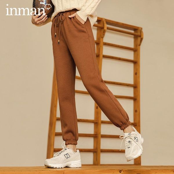 women's pants & capris inman 2021 autumn winter arrival harem elastic waist drawstring trousers sporty leisure pure cotton, Black;white
women's pants & capris inman 2021 autumn winter arrival harem elastic waist drawstring trousers sporty leisure pure cotton, Black;white