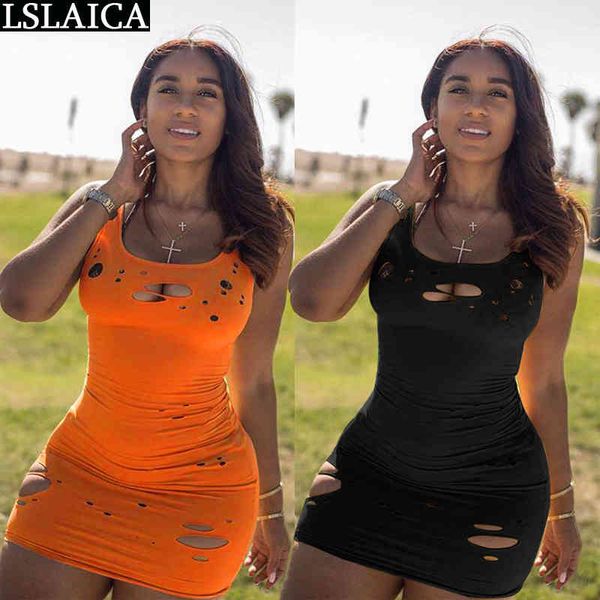 summer dress women sleeveless solid slim hole mini party casual clubwear beach clothes elegant 210520, Black;gray
summer dress women sleeveless solid slim hole mini party casual clubwear beach clothes elegant 210520, Black;gray