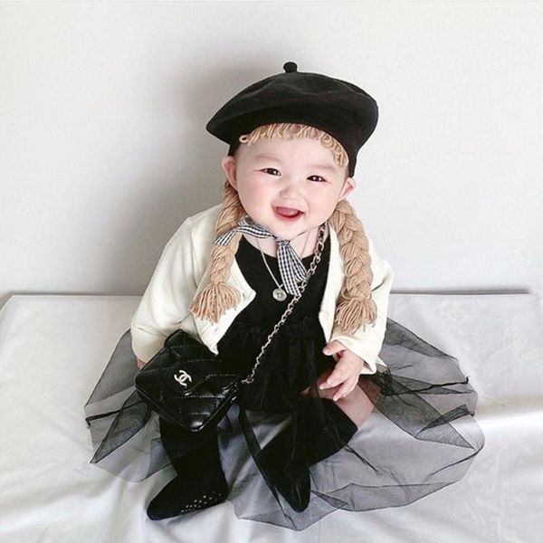 winter warm children baby girl beret hat hair pigtail braid wig cap fashion cute toddler kids hats girls woolen crochet knit caps &, Yellow
winter warm children baby girl beret hat hair pigtail braid wig cap fashion cute toddler kids hats girls woolen crochet knit caps &, Yellow