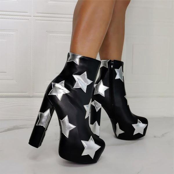 boots high with big heels women's, Black
boots high with big heels women's, Black