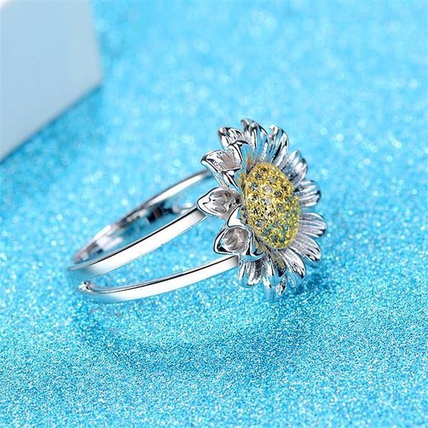 wedding rings charm female sunflower crystal ring gold silver color engagement cute white round zircon for women, Slivery;golden
wedding rings charm female sunflower crystal ring gold silver color engagement cute white round zircon for women, Slivery;golden