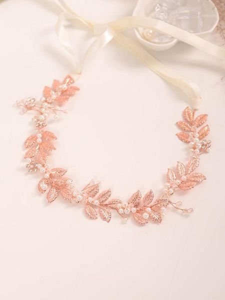 bridal headdress leaf headband rose gold silver pearl flowers headpieces elegant bride to be wedding hair accessories1
bridal headdress leaf headband rose gold silver pearl flowers headpieces elegant bride to be wedding hair accessories1