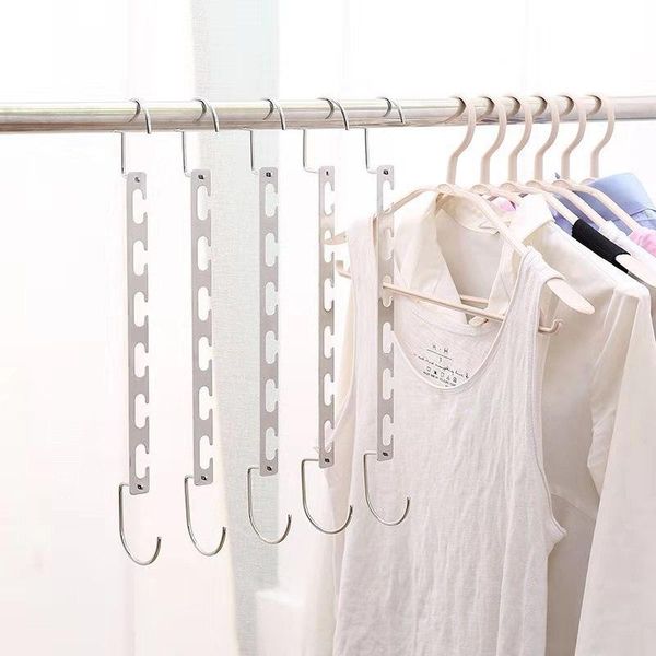 hooks & rails 6pcs/lot metal 6 holes closet hanger organizer hook space saving clothes rack diy home supplies
hooks & rails 6pcs/lot metal 6 holes closet hanger organizer hook space saving clothes rack diy home supplies