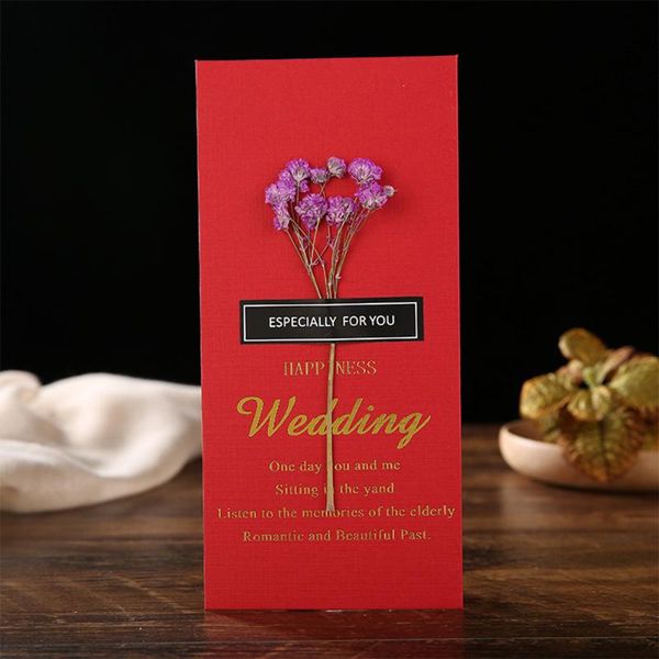 greeting cards 10pcs creative red envelopes dried flowers money gift fashion packet for wedding party(assorted pattern)
greeting cards 10pcs creative red envelopes dried flowers money gift fashion packet for wedding party(assorted pattern)