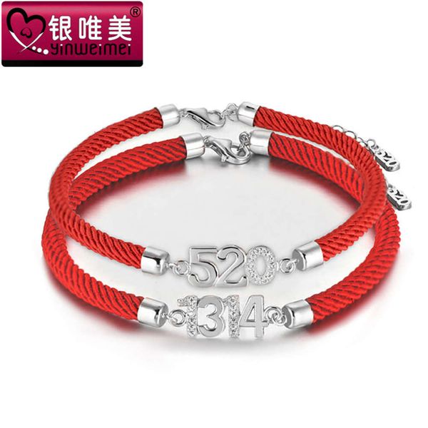 925 sterling silver 5201314 lovers ring fashion silver jewelry men's bracelet, Black
925 sterling silver 5201314 lovers ring fashion silver jewelry men's bracelet, Black