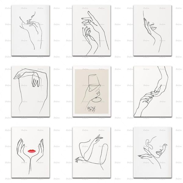 paintings holding hands abstract female line drawing posters,one drawing,minimalist art home decor prints wall canvas gift
paintings holding hands abstract female line drawing posters,one drawing,minimalist art home decor prints wall canvas gift