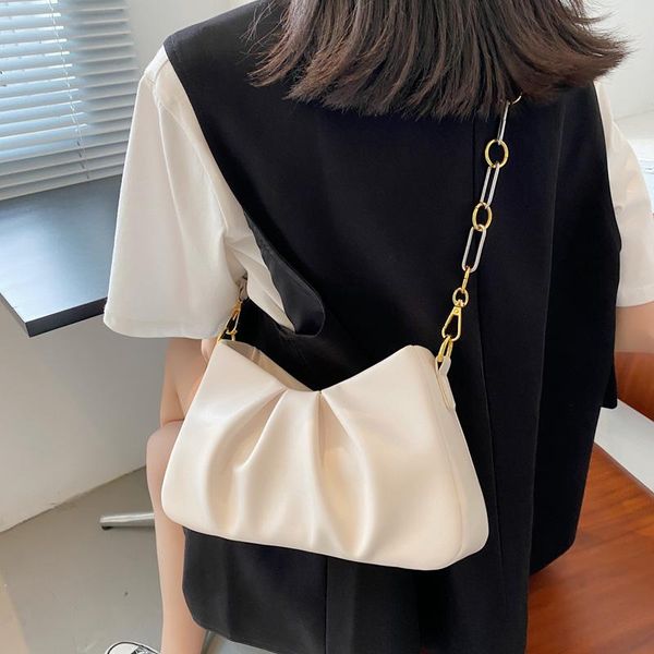 evening bags pu leather pleated underarm bag 2021 fashion high-quality women's designer handbag high capacity shoulder messenger
evening bags pu leather pleated underarm bag 2021 fashion high-quality women's designer handbag high capacity shoulder messenger