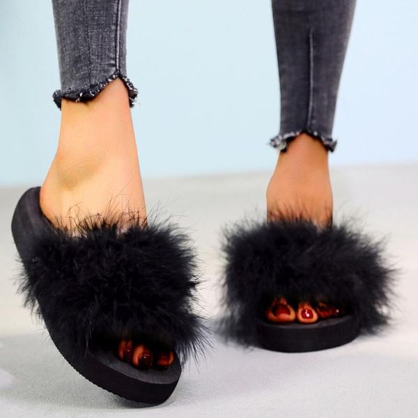 slippers fashion summer sandals slipper beach med heel women slip-on open toe wedges flat colorful fur shoes woman, Black
slippers fashion summer sandals slipper beach med heel women slip-on open toe wedges flat colorful fur shoes woman, Black