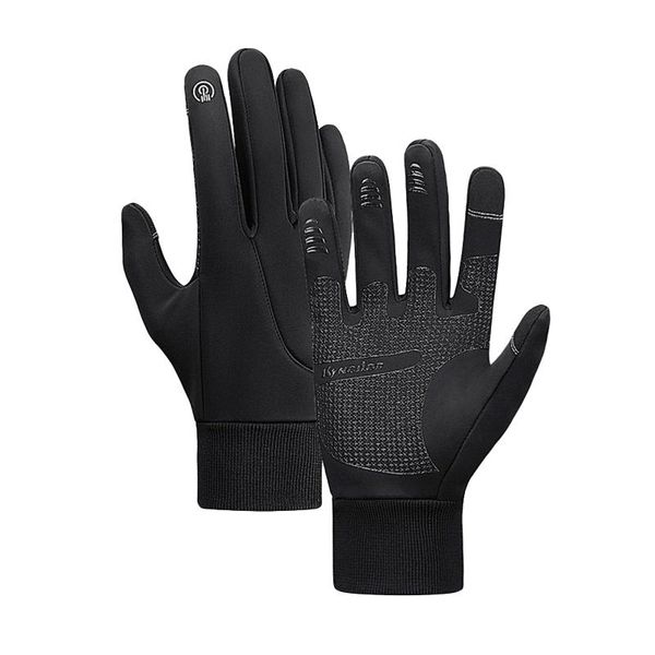 cycling gloves winter warm windproof water repellent sports two-finger touch screen for runing fishing, Black
cycling gloves winter warm windproof water repellent sports two-finger touch screen for runing fishing, Black