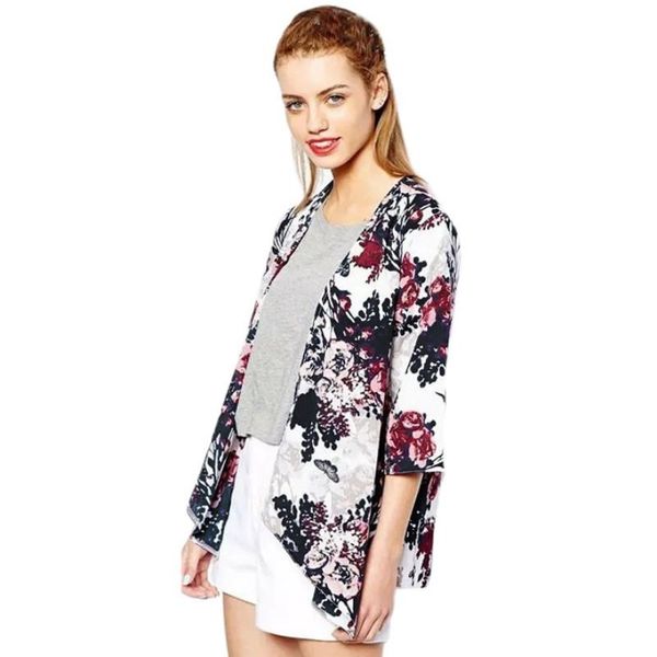 summer beach kimono cardigan lace embroidery sunscreen shirt loose chiffon blouse femme women's blouses & shirts, White
summer beach kimono cardigan lace embroidery sunscreen shirt loose chiffon blouse femme women's blouses & shirts, White