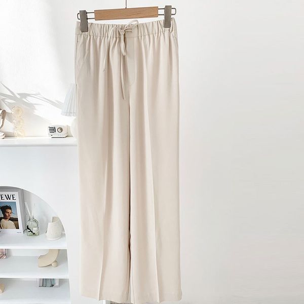 women's pants & capris korean lace-up elastic high waist casual female trousers outwear wide leg straight pant streetwear 32m7, Black;white
women's pants & capris korean lace-up elastic high waist casual female trousers outwear wide leg straight pant streetwear 32m7, Black;white