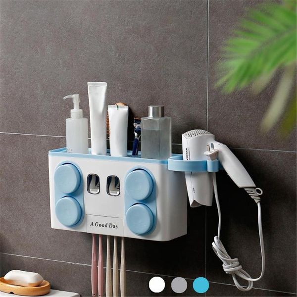 bath accessory set 4 in 1 bathroom accessories sets automatic toothpaste dispenser toothbrush hair dryer mug holder wall
bath accessory set 4 in 1 bathroom accessories sets automatic toothpaste dispenser toothbrush hair dryer mug holder wall