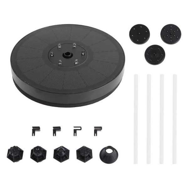 1pc outdoor pond pump solar floating garden water fountain (black) decorations
1pc outdoor pond pump solar floating garden water fountain (black) decorations