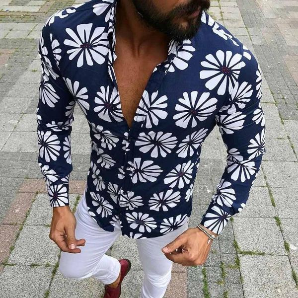 mens shirt long sleeve shirts casual print blouse men camisas para hombre clothing men's, White;black
mens shirt long sleeve shirts casual print blouse men camisas para hombre clothing men's, White;black
