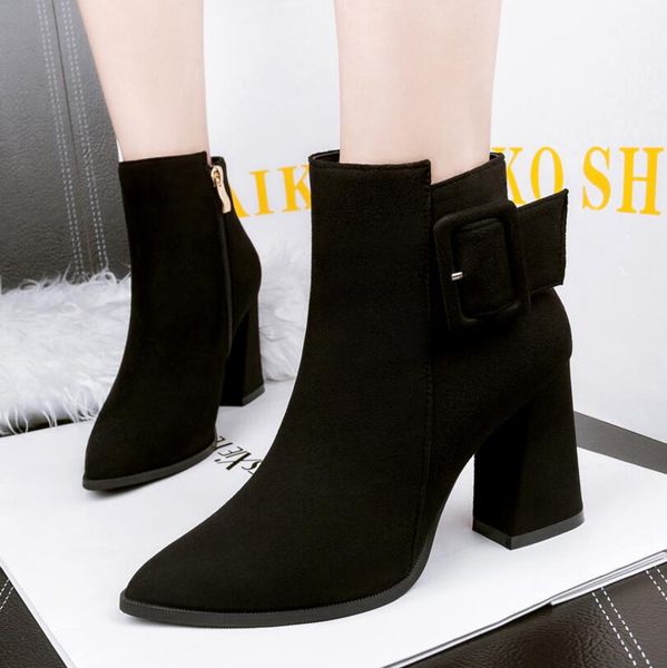 2021womens pointed toe buckleladies casual party shoes 1, Black
2021womens pointed toe buckleladies casual party shoes 1, Black