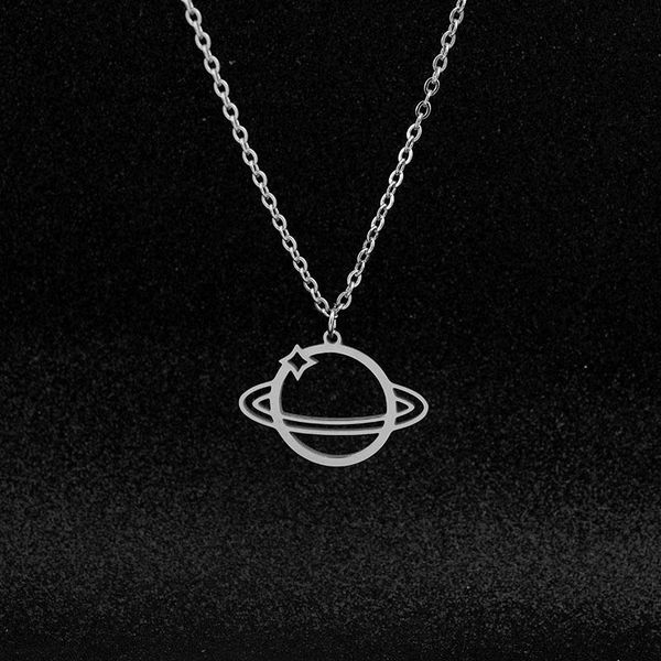 chokers stainless steel necklace planet charm pendant long chain on the neck necklaces for women men accessories fashion jewelry couple, Golden;silver
chokers stainless steel necklace planet charm pendant long chain on the neck necklaces for women men accessories fashion jewelry couple, Golden;silver