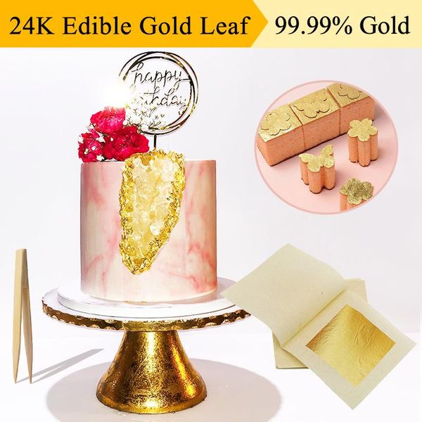 other arts and crafts 24k edible gold leaf sheets foil for cake decoration steak real paper cooking drink food dessert decorations
other arts and crafts 24k edible gold leaf sheets foil for cake decoration steak real paper cooking drink food dessert decorations