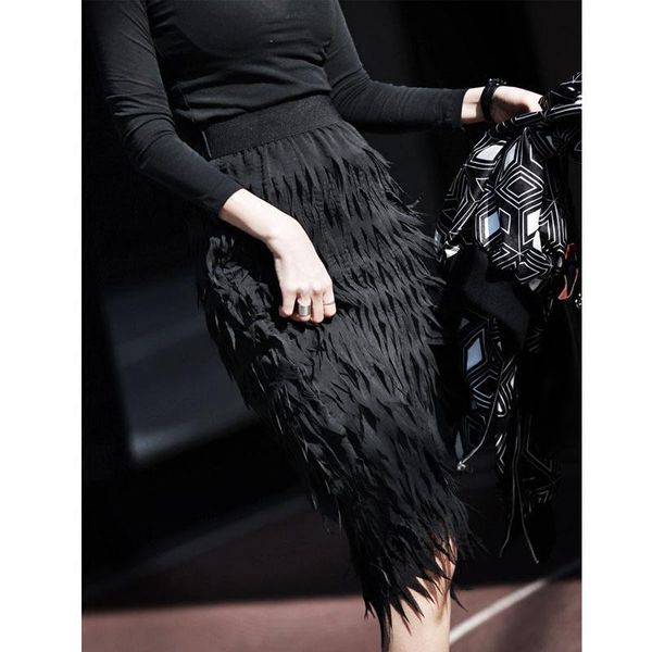 women pencil skirt high waist slim midi solid modest classy female package hip jupes falad officewear elegant femme fashion skirts, Black
women pencil skirt high waist slim midi solid modest classy female package hip jupes falad officewear elegant femme fashion skirts, Black