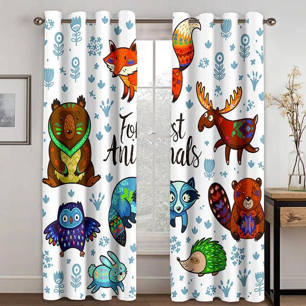 animal cartoon printing curtain is suitable for living room, bedroom curtain, home decoration children's & drapes
animal cartoon printing curtain is suitable for living room, bedroom curtain, home decoration children's & drapes
