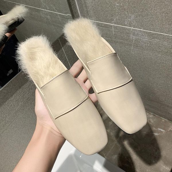 slippers mules shoes women fur slides flat black white ladies furry fluffy woman leather 2021 women's winter slipper
slippers mules shoes women fur slides flat black white ladies furry fluffy woman leather 2021 women's winter slipper