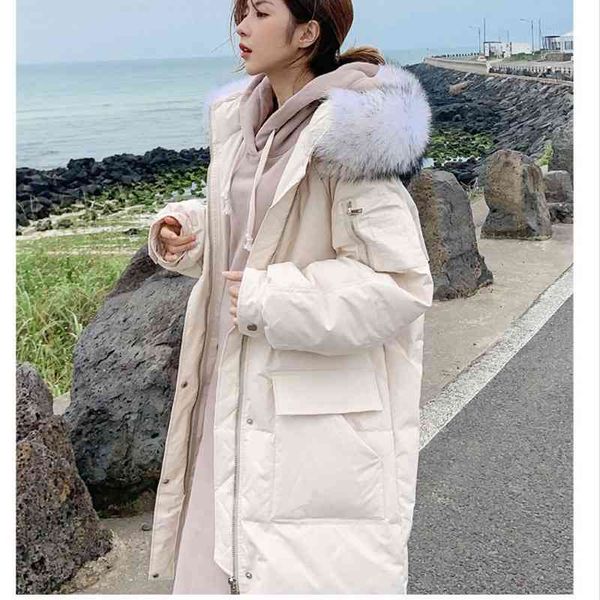 2021 new down cotton padded clothes women's winter thickened medium and long jacket korean loose, Black
2021 new down cotton padded clothes women's winter thickened medium and long jacket korean loose, Black