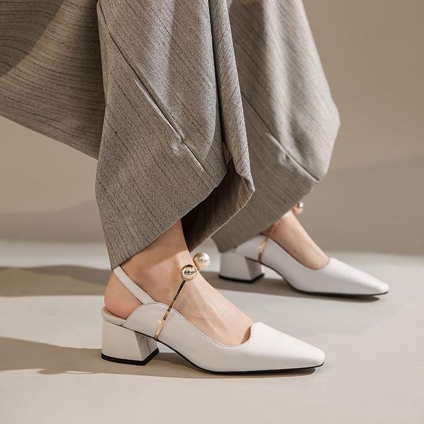 high heels shoes woman genuine leather women pumps spring summer wedding beige dress, Black
high heels shoes woman genuine leather women pumps spring summer wedding beige dress, Black