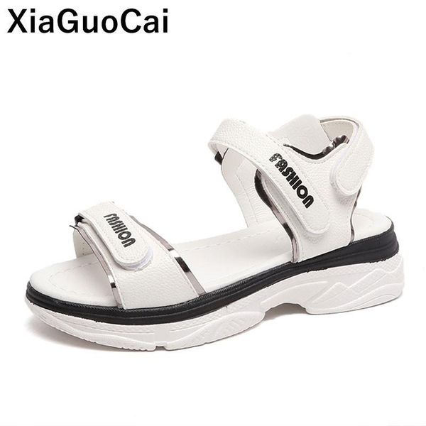 sandals summer women casual hook & loop female flat platform shoes arrival cute girl footwear fashion comfortable, Black
sandals summer women casual hook & loop female flat platform shoes arrival cute girl footwear fashion comfortable, Black