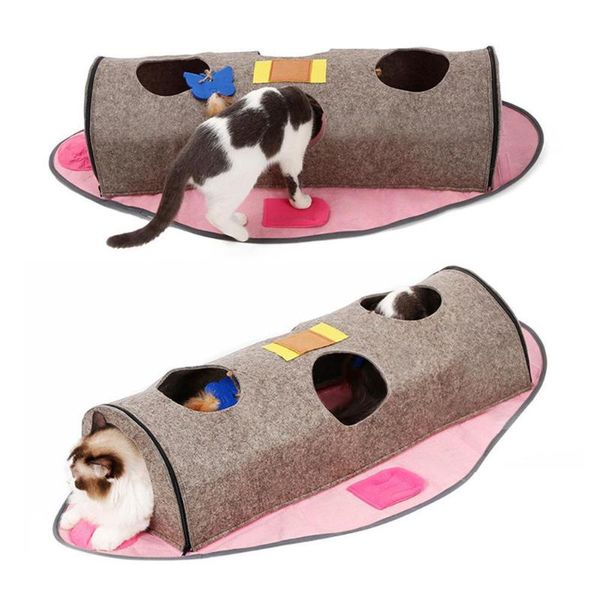 cat toys multifunctional cat's nest tunnel foldable fish-shaped pendants warmth playing supplies
cat toys multifunctional cat's nest tunnel foldable fish-shaped pendants warmth playing supplies