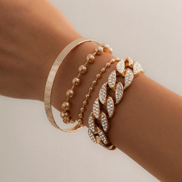 link, chain cuban luxury iced out rhinestone bracelets bangles women fashion punk adjustable bracelet on hand jewelry, Black
link, chain cuban luxury iced out rhinestone bracelets bangles women fashion punk adjustable bracelet on hand jewelry, Black