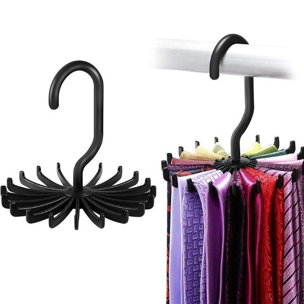 hangers & racks 1 pcs plastic portable tie rack for cabinets rotating men women organizer belt scarves holder hook clothes hanger ties s8z2
hangers & racks 1 pcs plastic portable tie rack for cabinets rotating men women organizer belt scarves holder hook clothes hanger ties s8z2