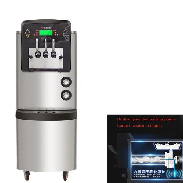 household fully automatic fruit ice cream machine 36-42l / h taylor soft 110v 220v 3300w making
household fully automatic fruit ice cream machine 36-42l / h taylor soft 110v 220v 3300w making
