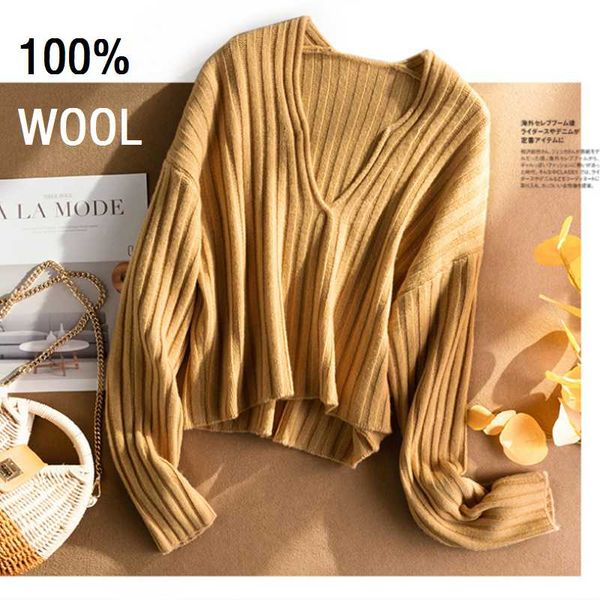 women's sweaters v neck wool brown crop sweater short casual autumn clothes women baggy ladies oversize korean knitting streetwear, White;black
women's sweaters v neck wool brown crop sweater short casual autumn clothes women baggy ladies oversize korean knitting streetwear, White;black