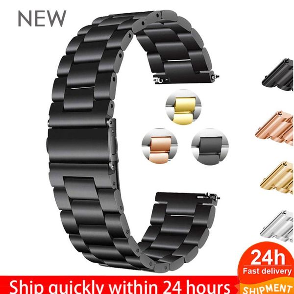 watch bands stainless steel band strap for samsung galaxy 42 46mm gear s3 active2 classic 3 18mm 22mm 20mm 24mm, Black;brown
watch bands stainless steel band strap for samsung galaxy 42 46mm gear s3 active2 classic 3 18mm 22mm 20mm 24mm, Black;brown