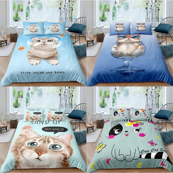 bedding sets lovely cat animal 3d print set kids girls duvet cover cartoon pillowcase home textiles king size dropship
bedding sets lovely cat animal 3d print set kids girls duvet cover cartoon pillowcase home textiles king size dropship