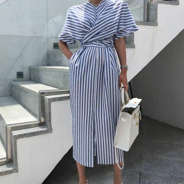 casual dresses spring striped split long women summer short sleeve with pocket slim irregular female sashes bodycon office vestidos 6h53, Black;gray
casual dresses spring striped split long women summer short sleeve with pocket slim irregular female sashes bodycon office vestidos 6h53, Black;gray