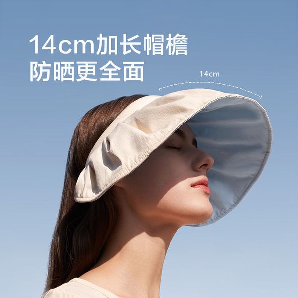 uv sunscreen hat women's anti ultraviolet beach sunshade summer cycling empty cover face sun shell hat, Yellow
uv sunscreen hat women's anti ultraviolet beach sunshade summer cycling empty cover face sun shell hat, Yellow