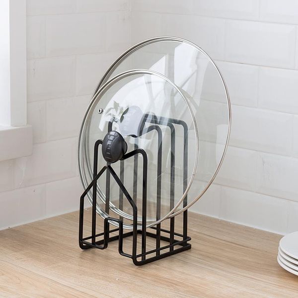 hooks & rails multi layer pot lid holder space saving iron rack shelf stand rustproof cutting board practical home storage kitchen organizer
hooks & rails multi layer pot lid holder space saving iron rack shelf stand rustproof cutting board practical home storage kitchen organizer
