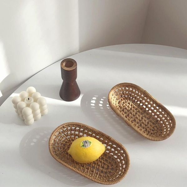 dishes & plates ins style rattan woven fruit basket tray handmade breakfast bread candy tablesnack storage plate tableware
dishes & plates ins style rattan woven fruit basket tray handmade breakfast bread candy tablesnack storage plate tableware