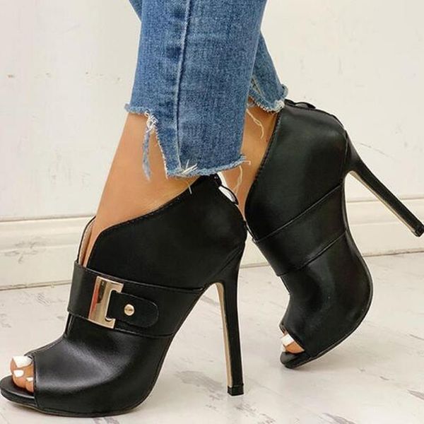 dress shoes women gladiator sandals thin high heels pumps party woman sandalias mujer sapato feminino, Black
dress shoes women gladiator sandals thin high heels pumps party woman sandalias mujer sapato feminino, Black