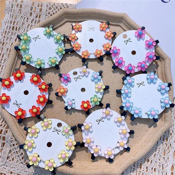 hair accessories 8 pcs korean sweet girl princess cute colorful jelly flower duckbill clip fashion children's hairpins, Slivery;white
hair accessories 8 pcs korean sweet girl princess cute colorful jelly flower duckbill clip fashion children's hairpins, Slivery;white