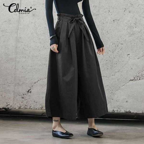 women's pants & capris women vintage trousers celmia fashion high waist casual solid color wide leg loose pantalon pleated plus size 5x, Black;white
women's pants & capris women vintage trousers celmia fashion high waist casual solid color wide leg loose pantalon pleated plus size 5x, Black;white