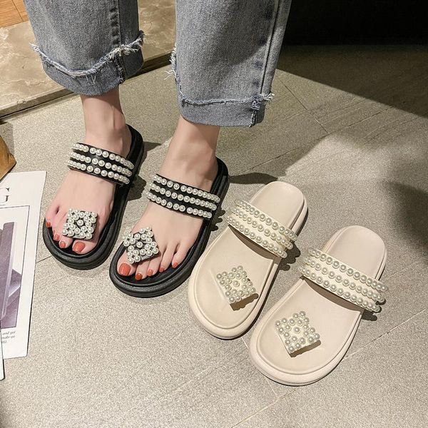 low flat shoes female slippers women summer string bead pantofle slides jelly flip flops platform flip-flops fashion 2021 glitte, Black
low flat shoes female slippers women summer string bead pantofle slides jelly flip flops platform flip-flops fashion 2021 glitte, Black